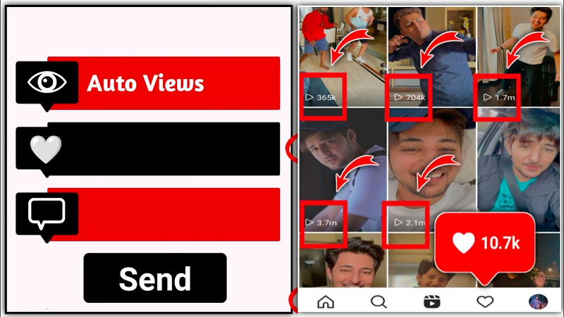 Hướng dẫn tăng view tự động cho video Ig