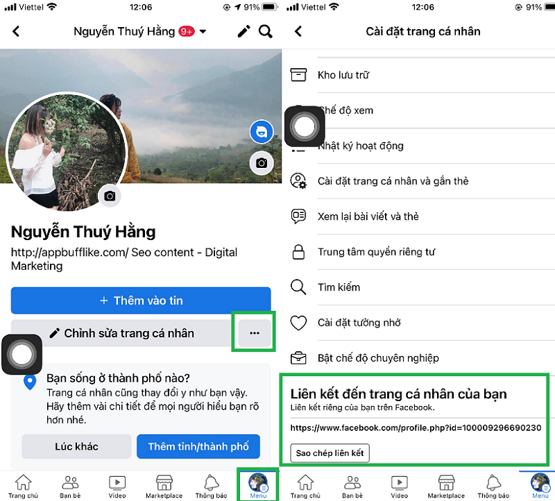 Xem liên kết link