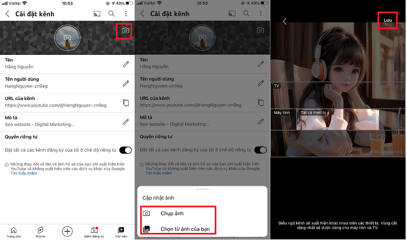 Tải ảnh bìa lên