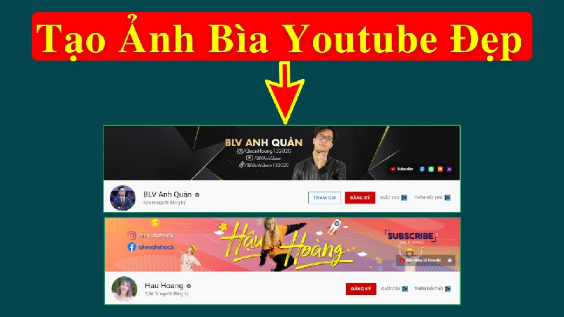Cách Tạo Ảnh Bìa Trên Youtube Thu Hút Người Xem